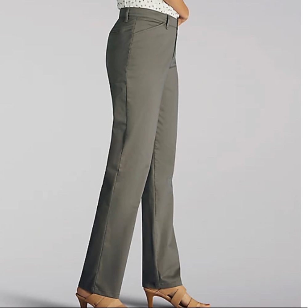 NWT SZ 14 Lee Olive pants chinos